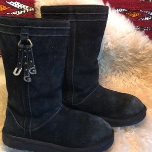 Uggs Australia Larynn & shearling US 4 suede boot